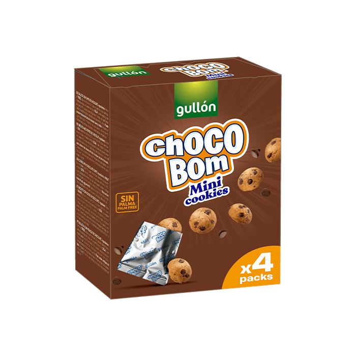 Choco Bom Mini Cookies 160g - Distribución Mayorista