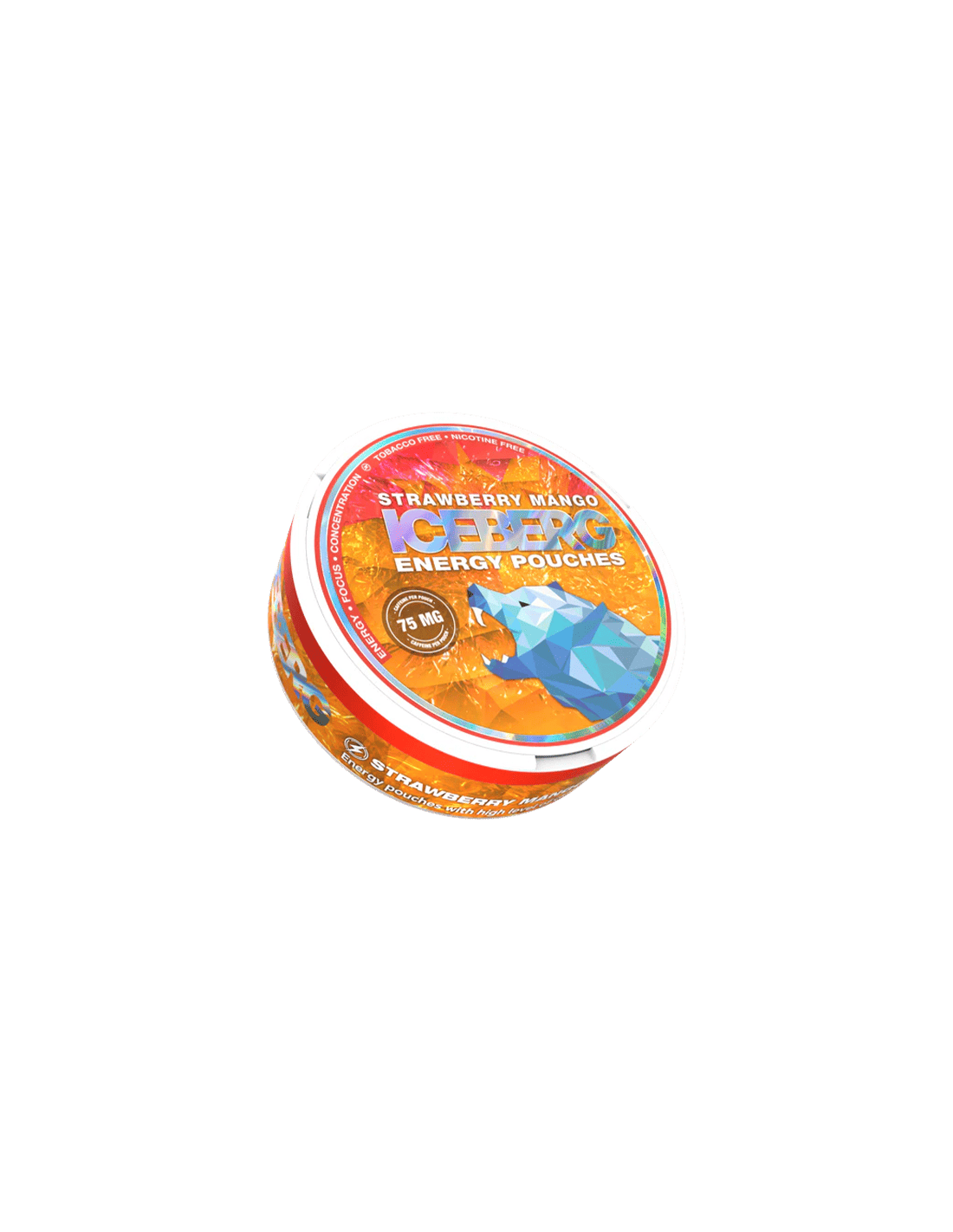 Saquinhos Energéticos Strawberry Mango Iceberg - Distribución Mayorista