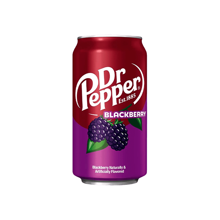Dr Pepper Blackberry 355ml - Distribución Mayorista