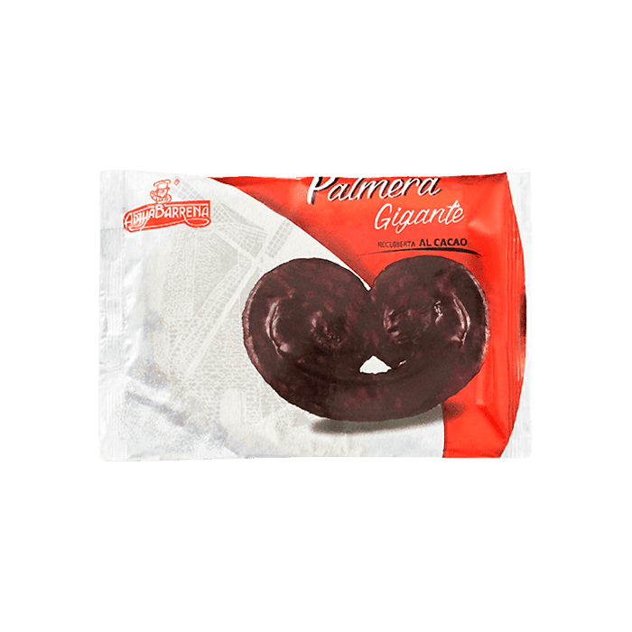 Palmera Gigante Chocolate 110g - Distribución Mayorista