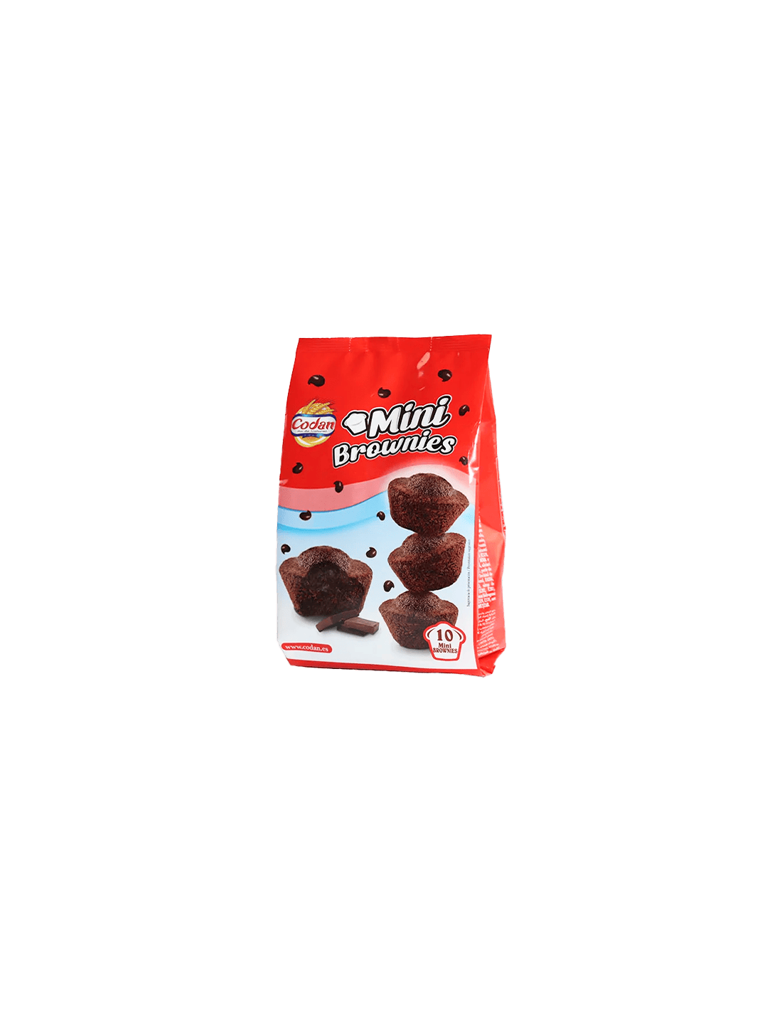 Mini Brownies Codan 6 uds - Distribución Mayorista