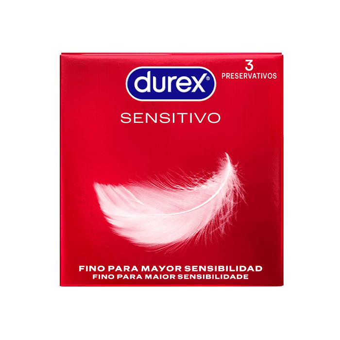 Durex Sensitivo Suave 3 uds - Distribución Mayorista