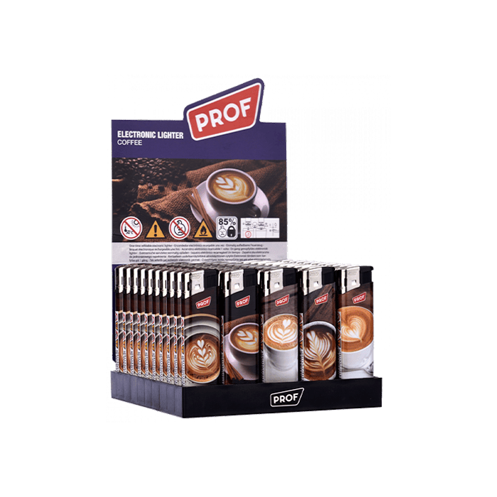 Mechero electrónico Coffee | Distribución Mayorista
