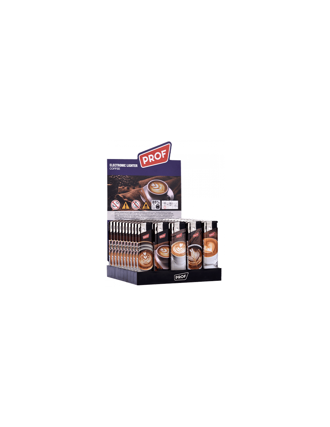 Mechero electrónico Coffee | Distribución Mayorista