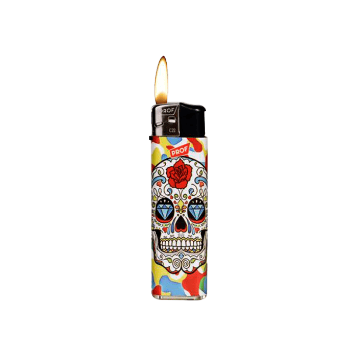 Electronic lighter Mexican Skulls | Distribución Mayorista