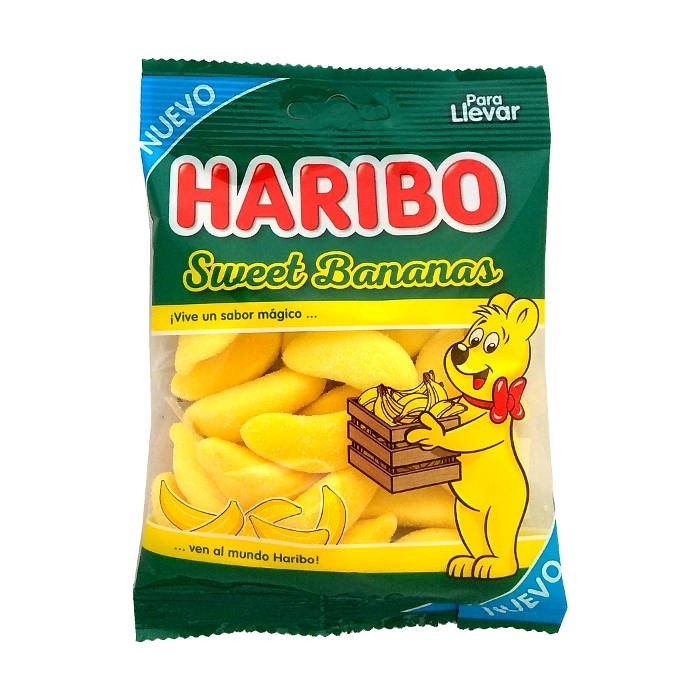 Sweet Bananas 90g Haribo-Distribución Mayorista