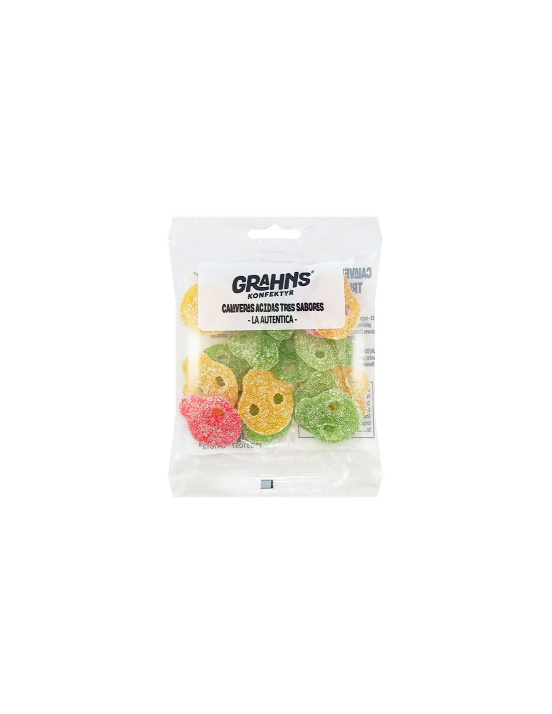 Assorted Acid Skulls 85g-Distribución Mayorista