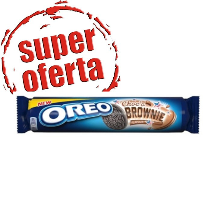 Oreo Brownie Roller 154g-Distribuição por Atacado.