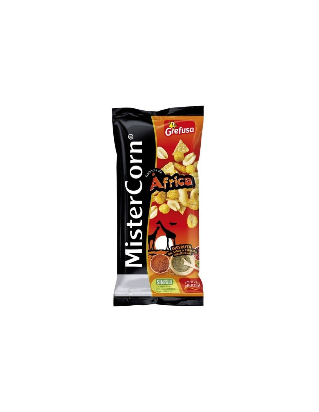 MisterCorn Sabores África 97g Grefusa - Distribución Mayorista