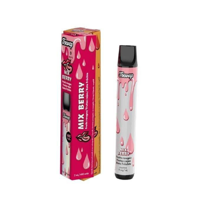 Vaper Toovap sans Nicotine aux Fruits Rouges-Distribución Mayorista