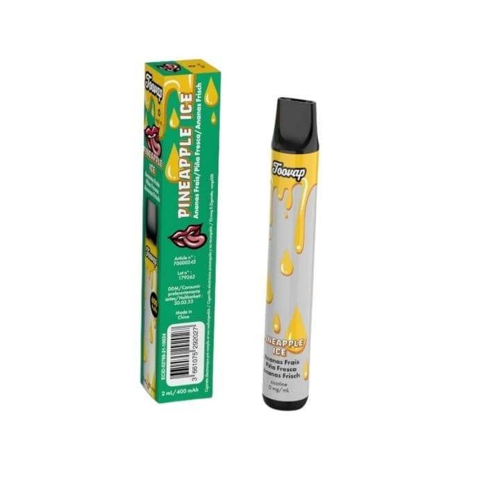 Cigarette électronique Toovap sans nicotine à l'ananas - Distribución Mayorista