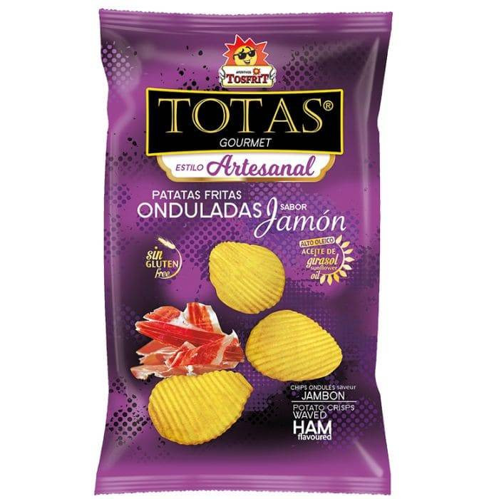 Totas Onduladas Presunto 45g Tosfrit-Distribución Mayorista
