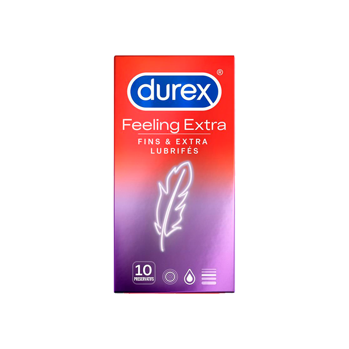 Durex Feeling Extra 10 uds - Distribución Mayorista