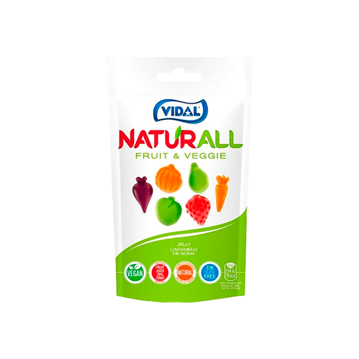 Naturall Fruit & Veggie 60g Brillo Vidal-Distribución Mayorista