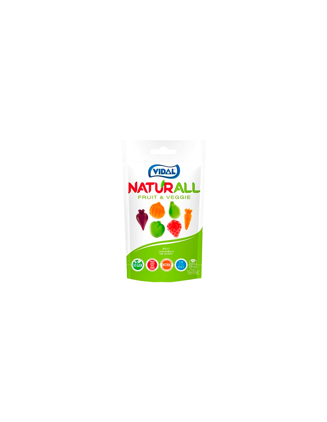 Naturall Fruit & Veggie 60g Brillo Vidal-Distribución Mayorista
