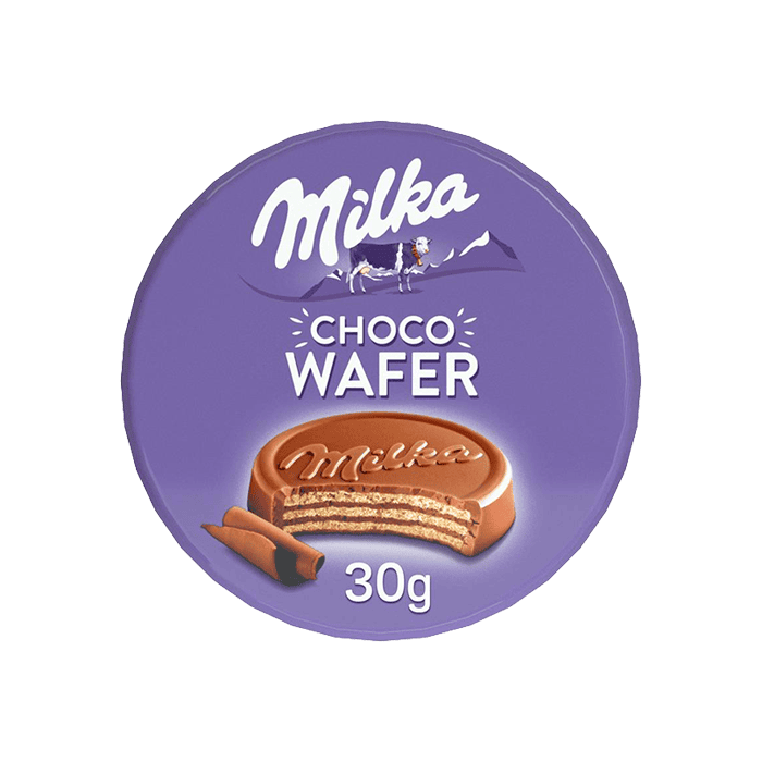 Choco Wafer Galleta Milka 30g - Distribución Mayorista