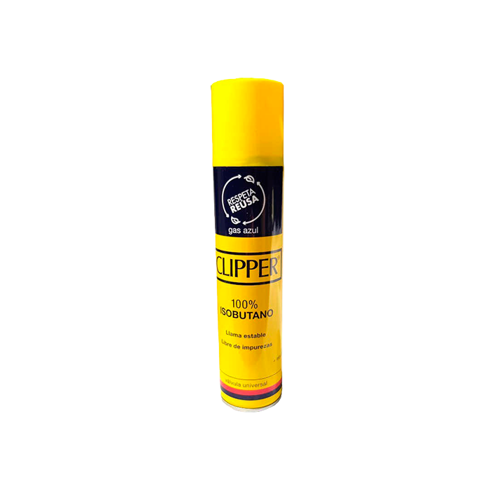 Clipper Gas Isobutano 300ml - Distribución Mayorista