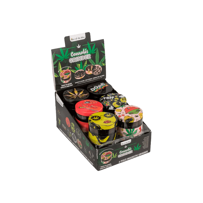 Grinder Acrílico Tres Partes 5,5cm - Distribución Mayorista