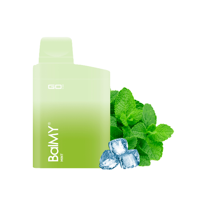 Vapeador Balmy Sin Nicotina Menta - Distribución Mayorista