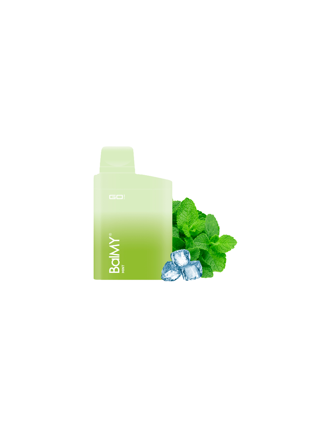 Vapeador Balmy Sin Nicotina Menta - Distribución Mayorista