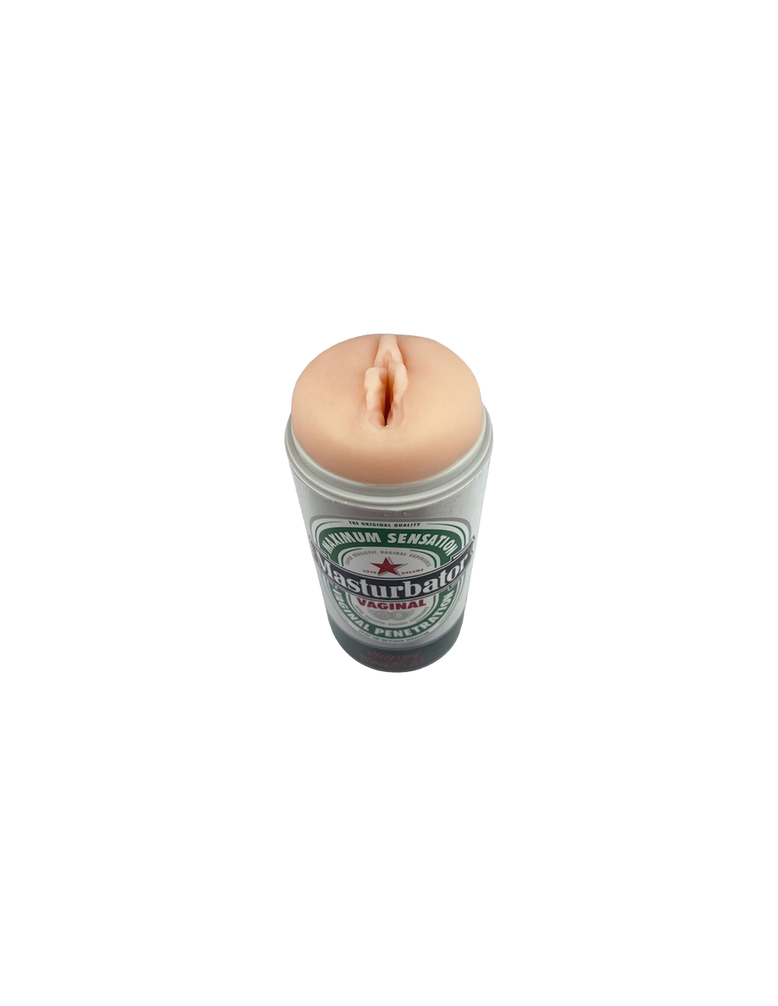Masturbador Vaginal Super Realístico Cerveza
