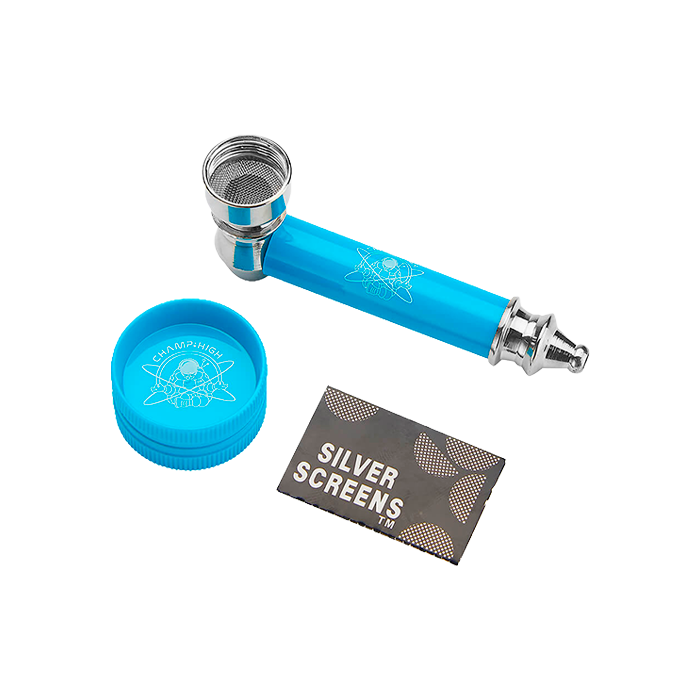 Pipa Mini Metal Champ High + Mini Grinder