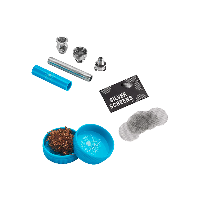 Pipa Mini Metal Champ High + Mini Grinder