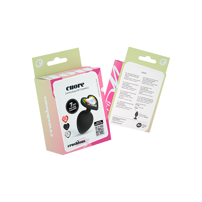 Plug Anal Cuore Crushious S 7cm - Distribución Mayorista