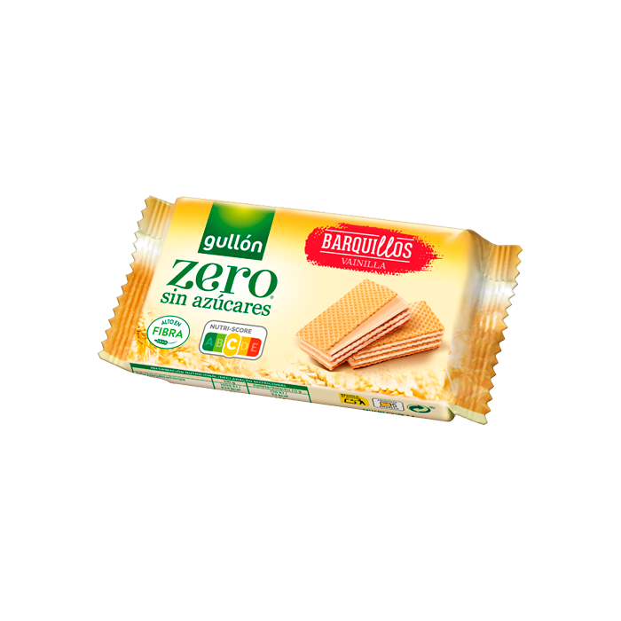 Barquillos Vainilla 60g Gullón - Distribución Mayorista