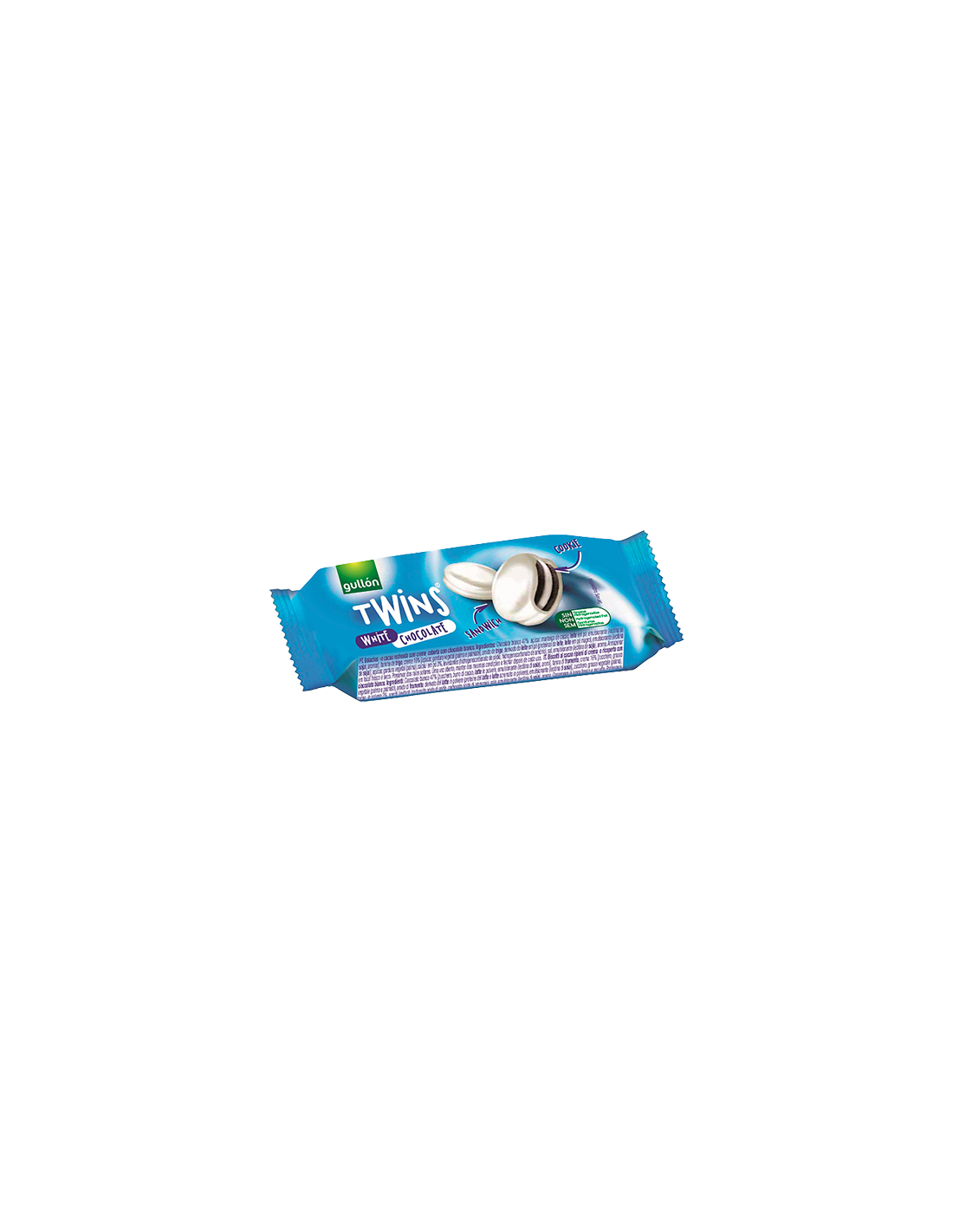 Twins Chocolate Blanco 42g Gullón-Distribución Mayorista