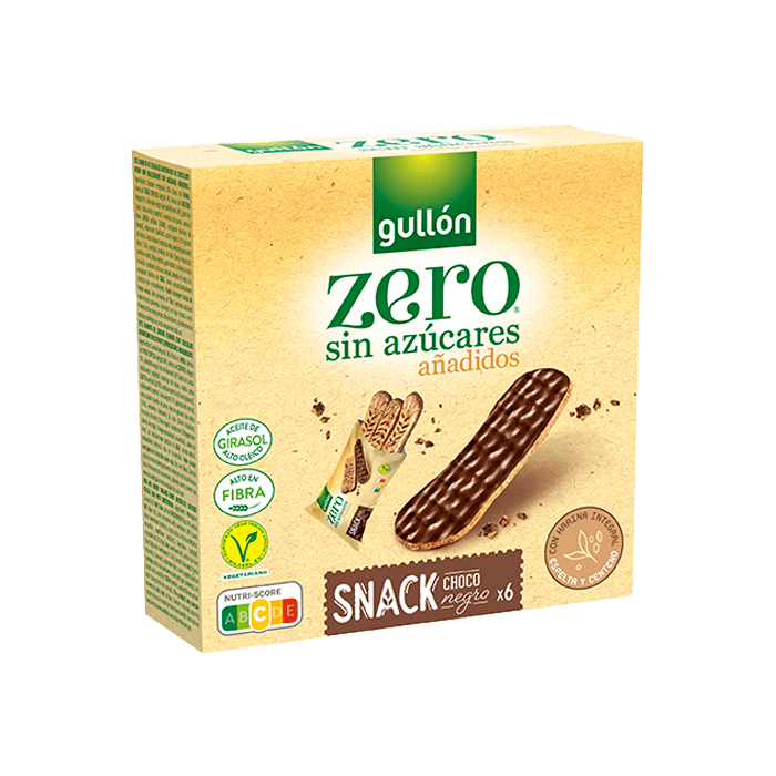 Snack Zero Chocolate Negro 25g Gullón-Distribución Mayorista