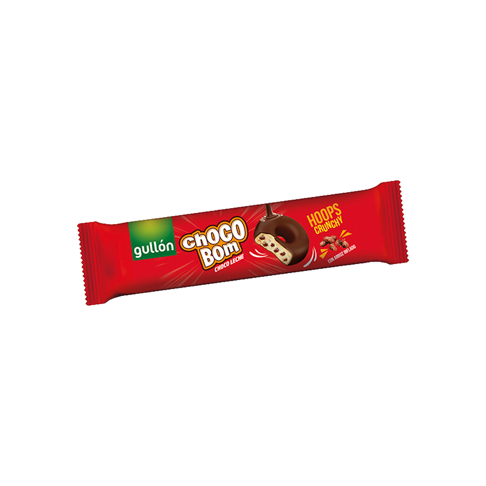 Chocobom Hoops 128g Gullón - Distribución Mayorista
