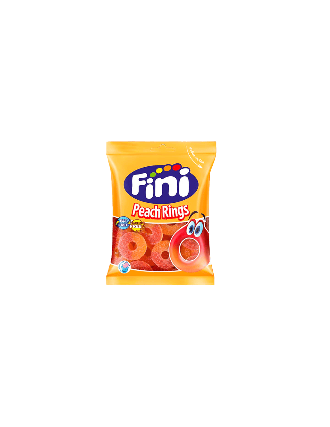 Aros Melocotón 90g Fini-Distribución Mayorista