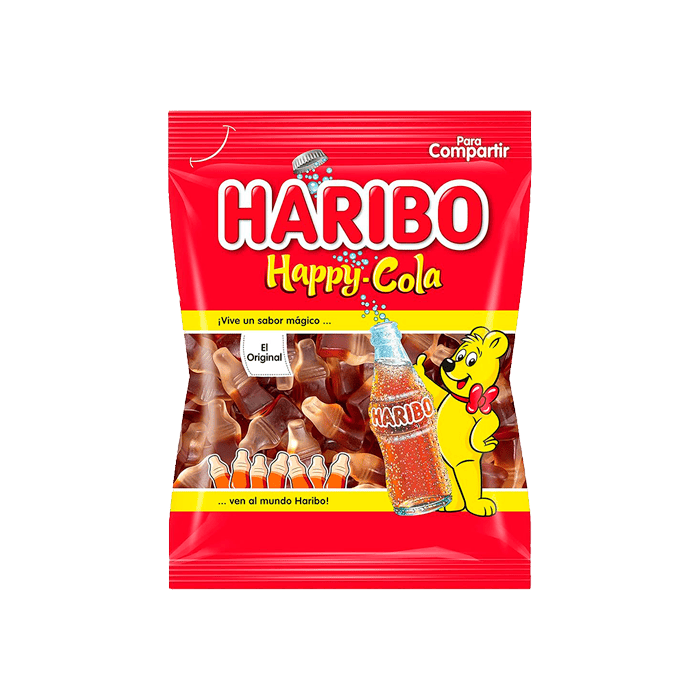 Happy Cola Brillo 100g Haribo-Distribución Mayorista