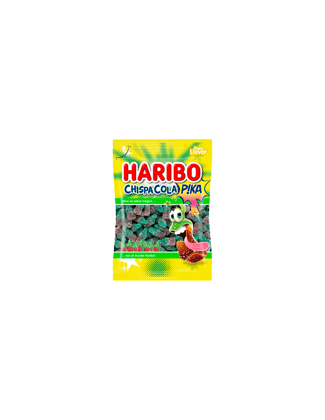 Botella Chispa Cola Pica 100g Haribo - Distribución Mayorista