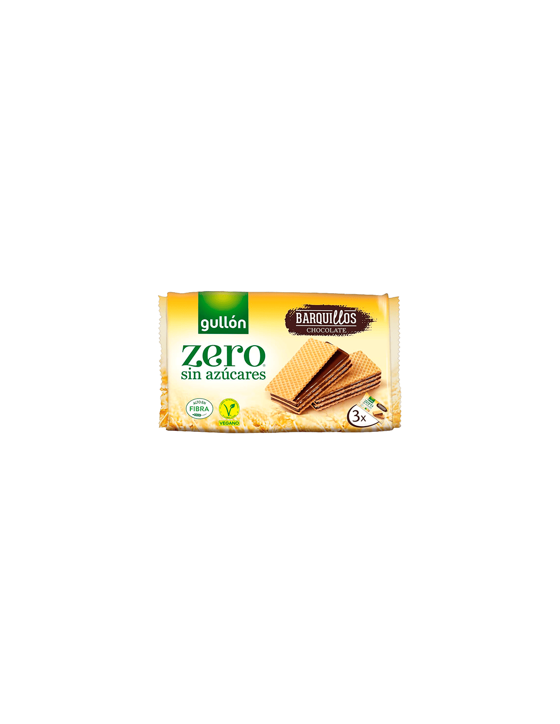 Barquillos de Chocolate Gullon ZERO S/A 70g-Distribución Mayorista