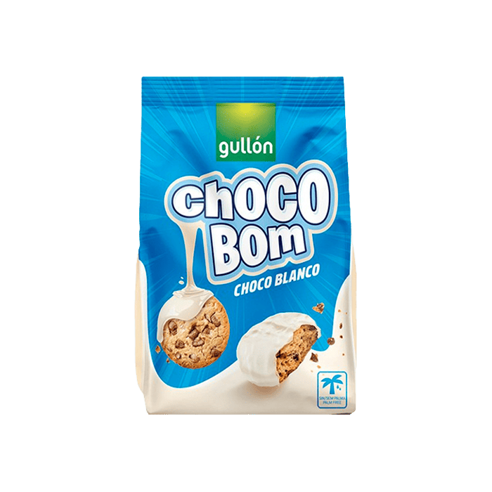 Choco Bom Weiß 100g-Distribución Mayorista