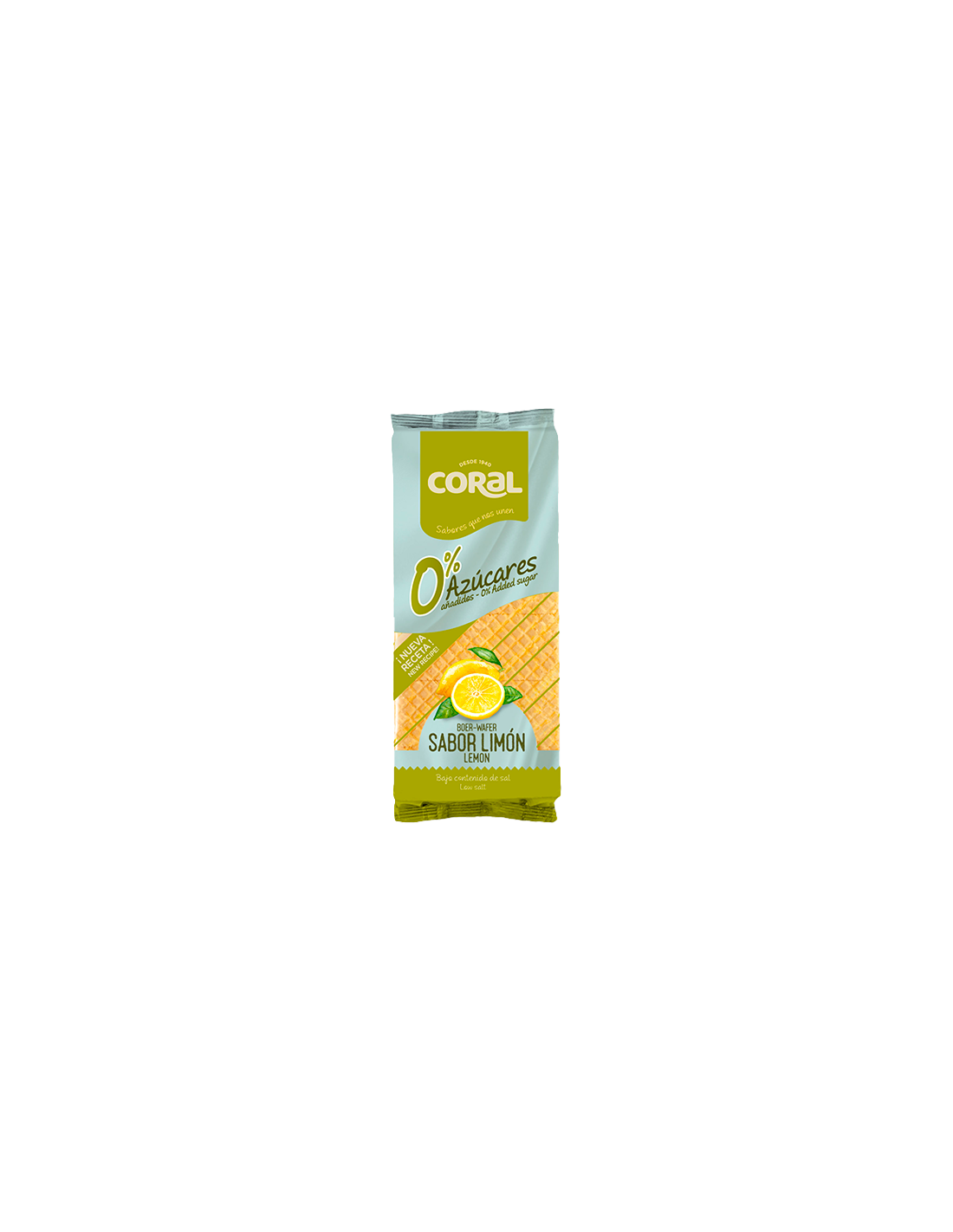 Boer-Wafer 0% Limón 150g Coral - Distribución Mayorista