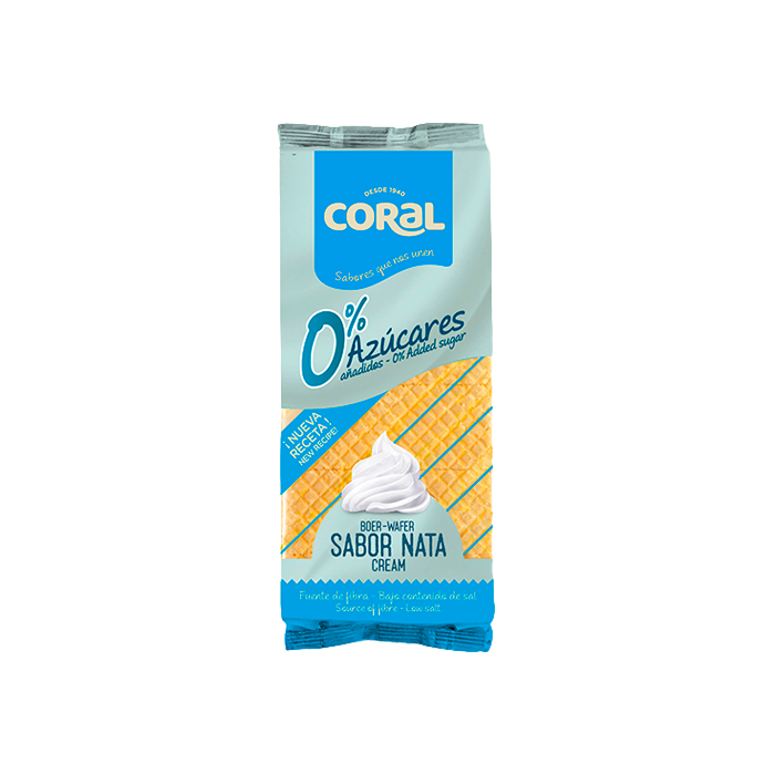 Boer-Wafer 0% Nata150g Coral - Distribución Mayorista
