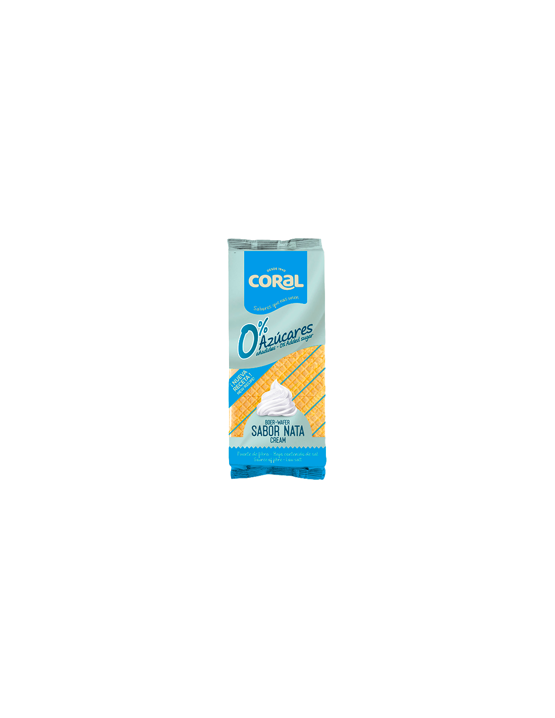 Boer-Wafer 0% Nata150g Coral - Distribución Mayorista