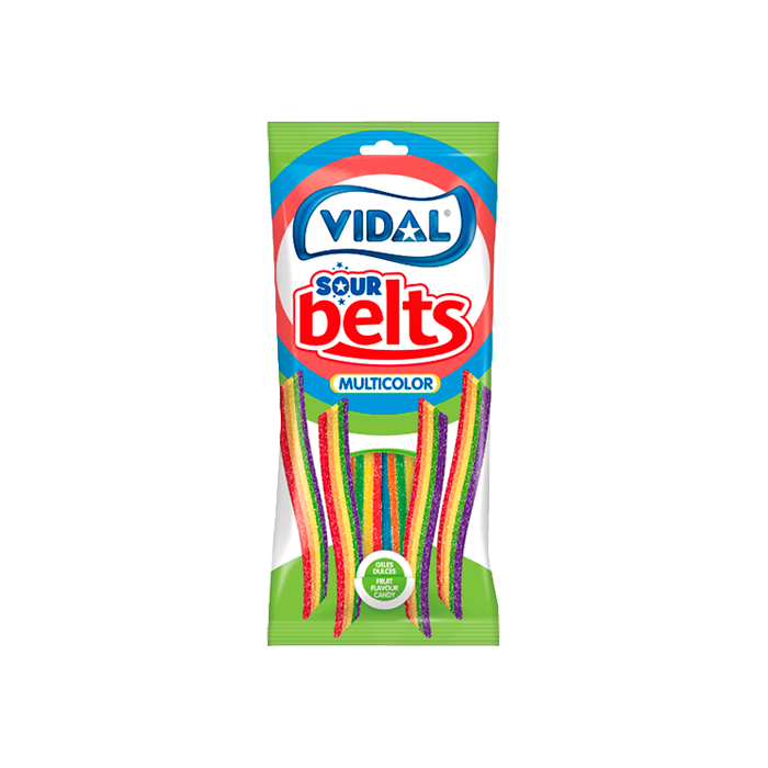 Belts Multicolor 100g Vidal-Distribución Mayorista
