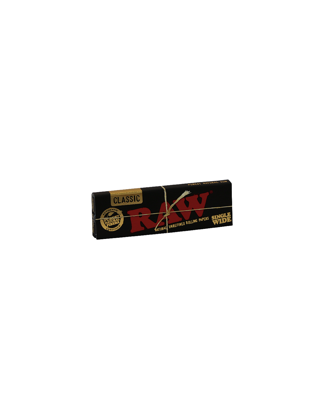 Raw Classic Black Single Wide - Distribución Mayorista