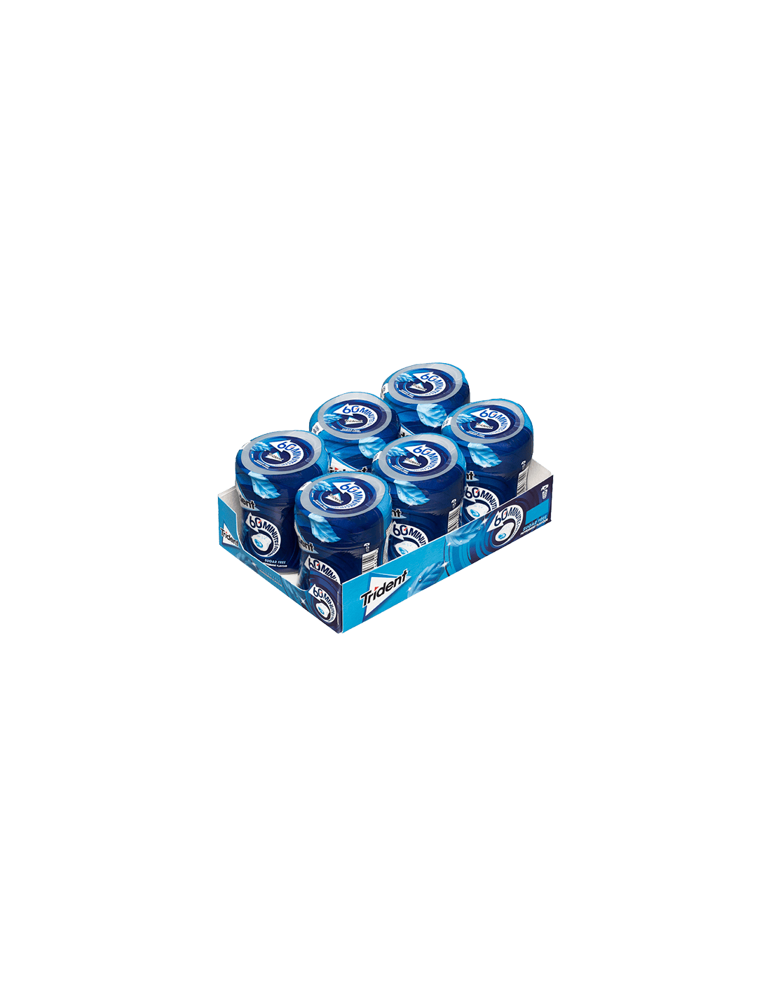 Trident 60 Minutos Menta 68,2g - Distribución Mayoristas