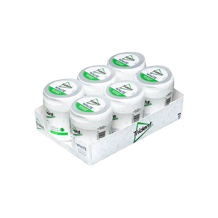 Trident White 68g - Distribución Mayorista