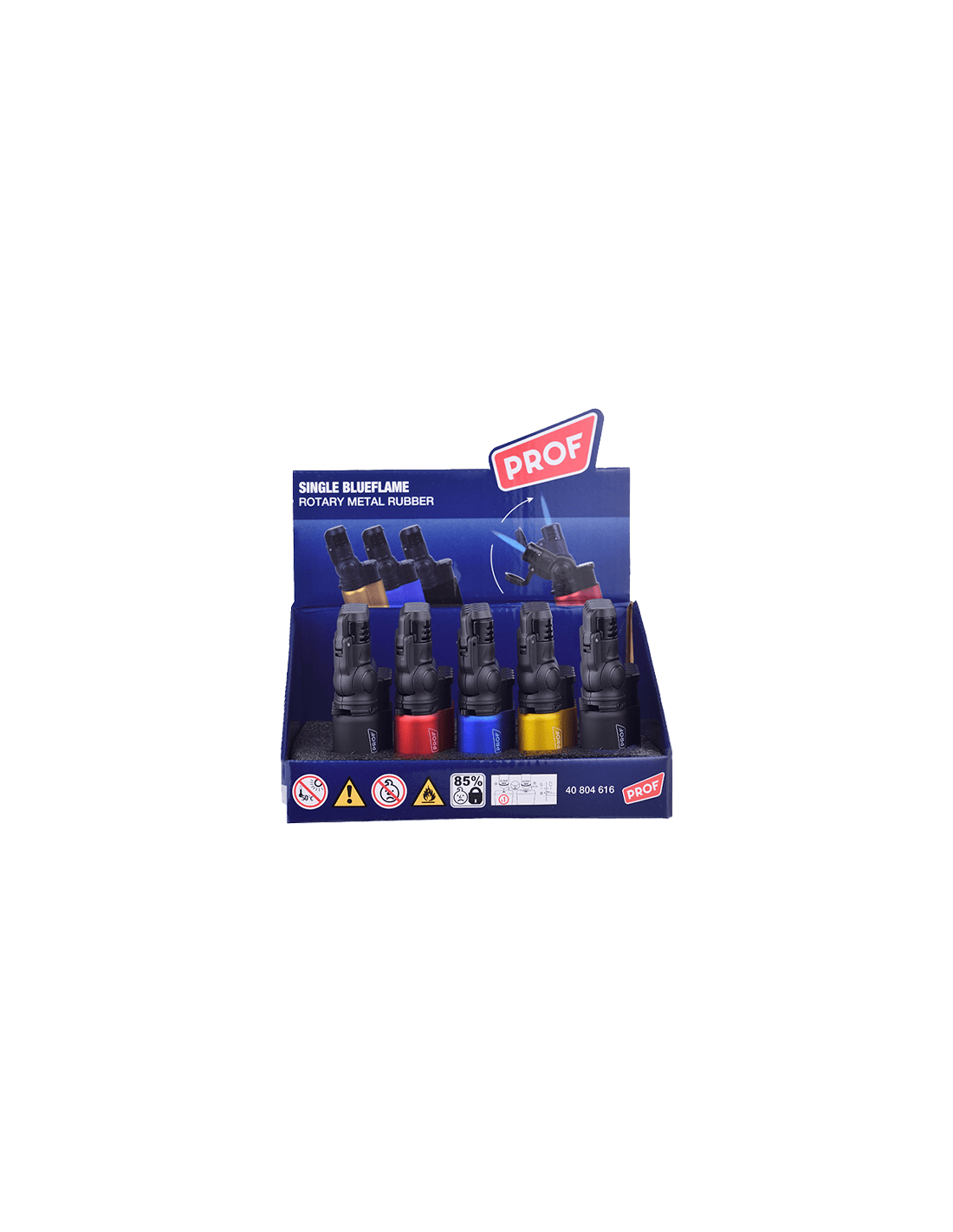 PROF Rotary Metal Rubber Blueflame - Distribución Mayorista