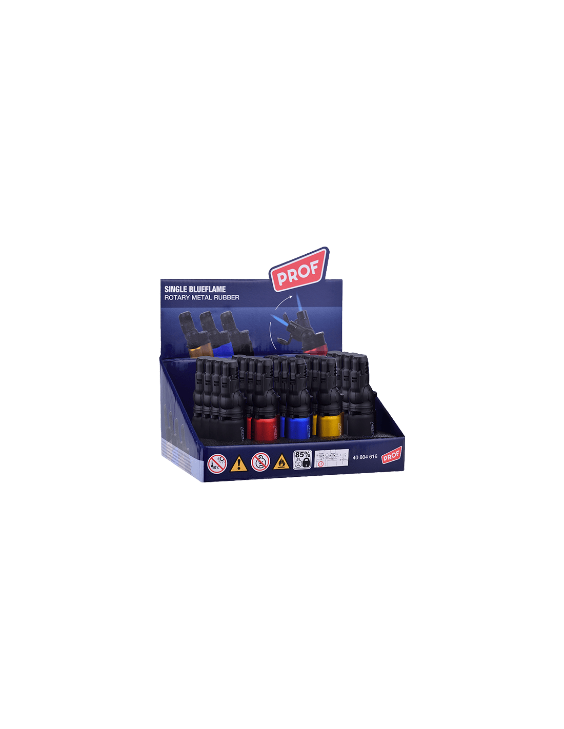 PROF Rotary Metal Rubber Blueflame - Distribución Mayorista
