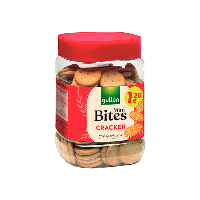 Mini Bites Cracker 250g Gullón Marcado - Distribución Mayorista