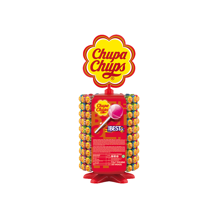 Chupa Chups The Best Of 200 uds - Distribución Mayorista