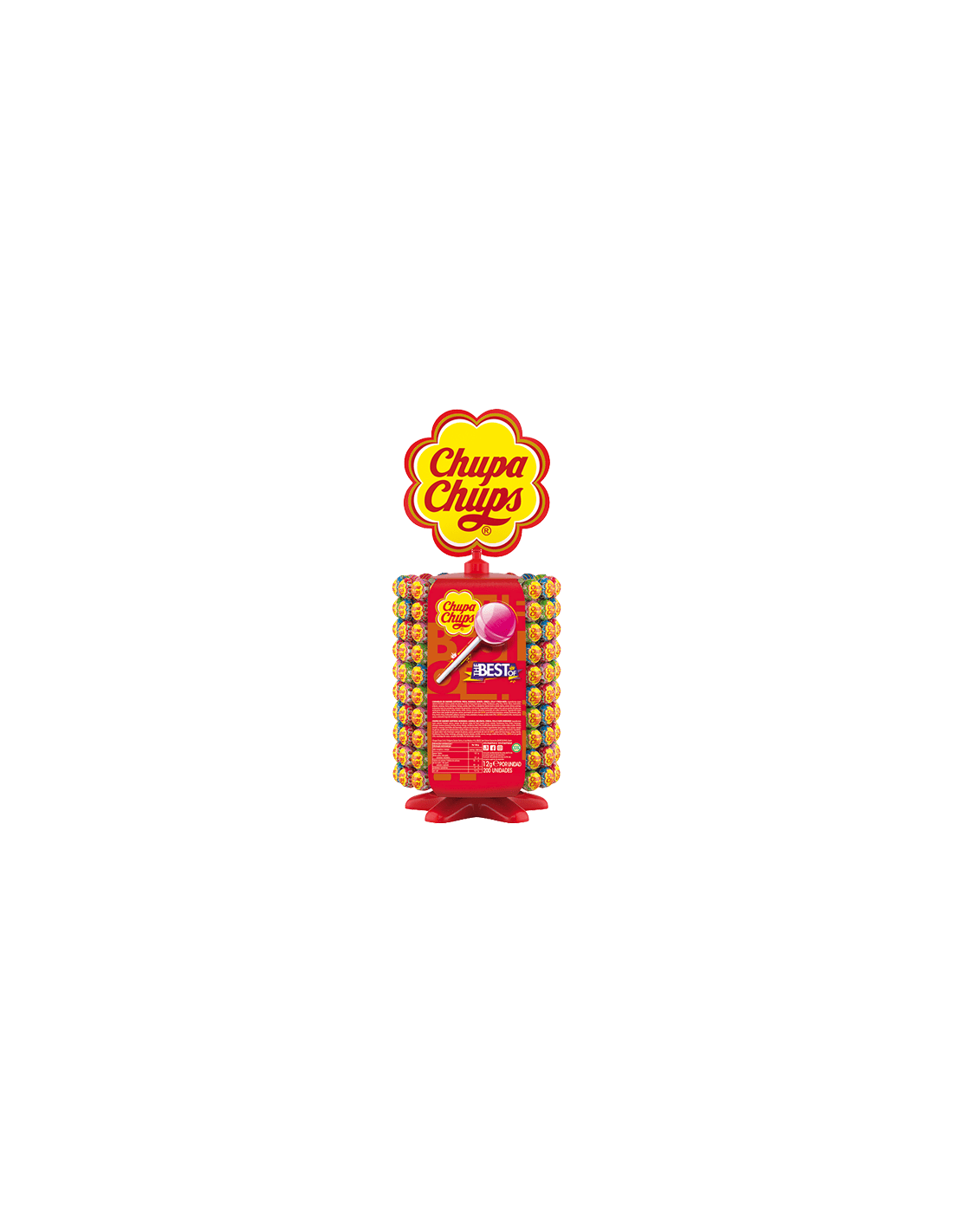Chupa Chups The Best Of 200 uds - Distribución Mayorista