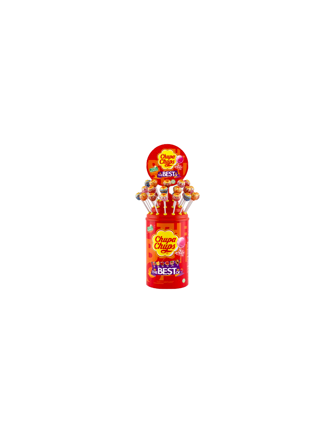 Chupa Chups The Best Of 110 uds - Distribución Mayorista